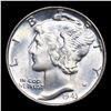Image 2 : 1943-p Mercury Dime Mint Error 10c Grades Choice Unc