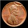 Image 2 : 1973-p Lincoln Cent Mint Error 1c Grades GEM Unc RB