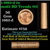 Image 1 : Shotgun Lincoln 1c roll, 1982-d 50 pcs Brandt Wrapper.