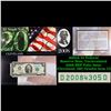 Image 1 : 2003A $2 Federal Reserve Note, Uncirculated 2008 BEP Folio Issue (Cleveland, OH) Grades Gem CU