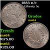 Image 1 : 1883 n/c Liberty Nickel 5c Grades Choice Unc