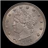 Image 2 : 1883 n/c Liberty Nickel 5c Grades Choice Unc