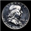 Image 2 : Proof 1961 Franklin Half Dollar 50c Grades GEM+ Proof Cameo