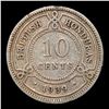 Image 3 : 1939 Honduras 10 Cents 10c Grades vf++
