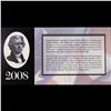 Image 3 : 2003A $2 Federal Reserve Note, Uncirculated 2008 BEP Folio Issue (Atlanta, GA) Grades Gem CU
