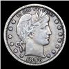 Image 2 : 1898-p Barber Quarter 25c Grades xf