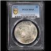 Image 2 : PCGS 1923-p Peace Dollar $1 Graded ms64 By PCGS