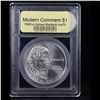 Image 2 : 1993-d Bill of Rights Modern Commem Dollar $1 Graded ms70, Perfection BY USCG