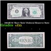 Image 1 : 1963B $1 'Barr Note' Federal Reserve Note Grades vf++