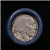 Image 2 : Buffalo Nickel Shotgun Roll in Old Bank Style 'Bell Telephone'  Wrapper 1925 & D Mint Ends.