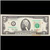 Image 2 : 2003 **Star Note** $2 Federal Reserve Note (Minneapolis, MN) Grades Choice AU