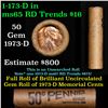 Image 1 : Shotgun Lincoln 1c roll, 1973-d 50 pcs Brandt Wrapper.