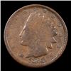 Image 2 : 1863 Not One Cent Civil War Token 1c Grades vf details