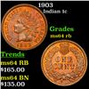 Image 1 : 1903 Indian Cent 1c Grades Choice Unc RB