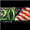 Image 2 : 2003A $2 Federal Reserve Note, Uncirculated 2008 BEP Folio Issue (Cleveland, OH) Grades Gem CU