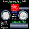 Image 1 : Buffalo Nickel Shotgun Roll in Old Bank Style 'Bell Telephone'  Wrapper 1925 & D Mint Ends.