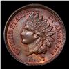 Image 2 : 1907 Indian Cent 1c Grades GEM+ Unc RB