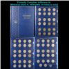 Image 1 : Virtually Complete Jefferson 5c Whitman book #1, 1938-1964. 70 coins in total, including most of the