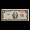 Image 2 : 1953B $2 Red Seal United States Note Grades Select CU