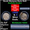 Image 1 : Buffalo Nickel Shotgun Roll in Old Bank Style 'Bell Telephone'  Wrapper 1923 & D Mint Ends.
