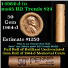 Image 1 : Shotgun Lincoln 1c roll, 1964-d 50 pcs Brandt Wrapper.