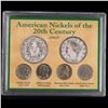 Image 2 : American Nickels of the 20th Century - Four Coin Collection, American Historic Society. Contain a 19