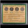 Image 3 : American Nickels of the 20th Century - Four Coin Collection, American Historic Society. Contain a 19