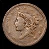 Image 2 : 1838 Coronet Head Large Cent 1c Grades vg, very good