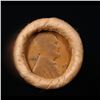 Image 2 : Mixed small cents 1c orig shotgun roll, 1919-s Wheat Cent, 1864 Indian Cent other end, Brinks Wrappe