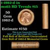 Image 1 : Shotgun Lincoln 1c roll, 1982-d 50 pcs Brandt Wrapper.