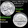 Image 1 : 1984-p Jefferson Nickel Mint Error 5c Grades GEM+ Unc