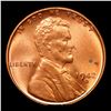 Image 2 : 1942-d Lincoln Cent 1c Grades GEM Unc RD