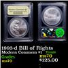 Image 1 : 1993-d Bill of Rights Modern Commem Dollar $1 Graded ms70, Perfection BY USCG