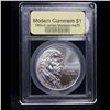 Image 2 : 1993-d Bill of Rights Modern Commem Dollar $1 Graded ms70, Perfection BY USCG