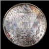 Image 3 : 1897-s Morgan Dollar Colorfully Toned $1 Graded ms65 By SEGS
