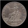 Image 2 : ***Auction Highlight*** 1873-cc Trade Dollar $1 Graded Select Unc By USCG (fc)