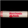 Image 3 : Shotgun Lincoln 1c roll, 1980-p 50 pcs Merchants Bank Wrapper.