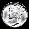 Image 2 : 1945-p Mercury Dime 10c Grades Choice+ Unc
