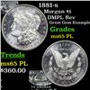 Image 1 : 1881-s Morgan Dollar $1 Grades GEM Unc PL