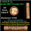 Image 1 : Shotgun Lincoln 1c roll, 1964-p 50 pcs Brandt Wrapper.