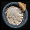 Image 2 : Buffalo Nickel Shotgun Roll in Old Bank Style 'Bell Telephone'  Wrapper 1927 & D Mint Ends.