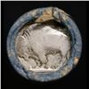 Image 3 : Buffalo Nickel Shotgun Roll in Old Bank Style 'Bell Telephone'  Wrapper 1927 & D Mint Ends.