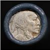 Image 2 : Buffalo Nickel Shotgun Roll in Old Bank Style 'Bell Telephone'  Wrapper 1919 & S Mint Ends.