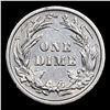 Image 3 : 1911-p Barber Dime 10c Grades Select AU