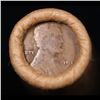 Image 2 : Mixed small cents 1c orig shotgun roll, 1916-d Wheat Cent, 1889 Indian Cent other end, Brinks Wrappe