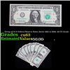 Image 1 : Group of 10 $1 Federal Reserve Notes, Series 1963 to 2009, All CU Grade Grades Select CU