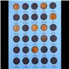 Image 3 : Partial Lincoln 1c Whitman folder #2, 1941-1974, 30 coins.