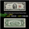 1963 $2 Red Seal United States Note Grades Gem CU