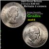 1965 Great Britain 1 Crown KM-910 Grades Choice Unc