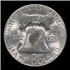 Image 3 : 1949-s Franklin Half Dollar 50c Grades Choice Unc
